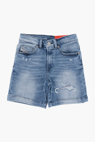 Distressed D-MACS-SH-J Shorts