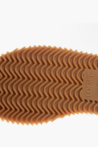 Twill Low-Top Sneakers with Track Sole