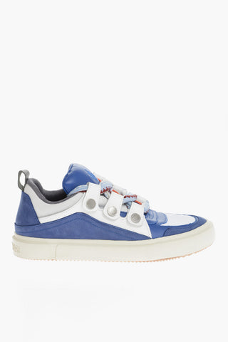 Sneakers TICINELLA in Suede con Maxi Lacci