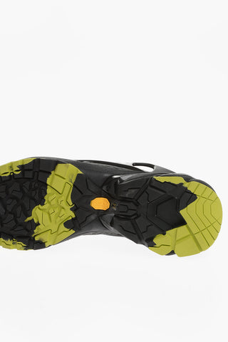 Shaded Effect Mesh and Suede SYMBIONT Low-Top Sneakers