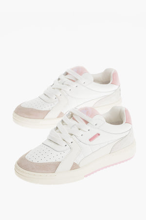 Low-Top Sneakers with Embossed Logo