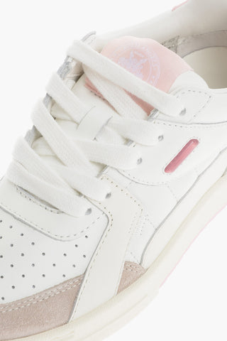 Low-Top Sneakers with Embossed Logo