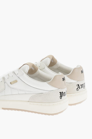 Sneakers Low-Top Con Logo in Rilievo