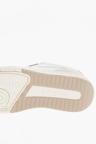 Sneakers Low-Top Con Logo in Rilievo