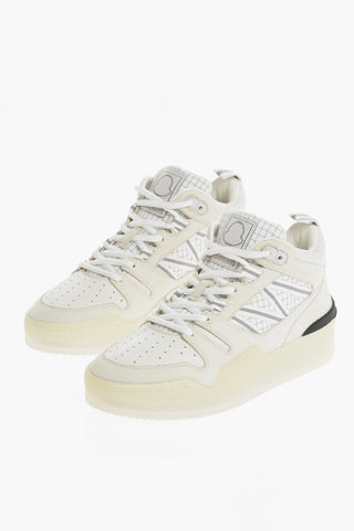 Checkered Print PIVOT Mid-Top Sneakers