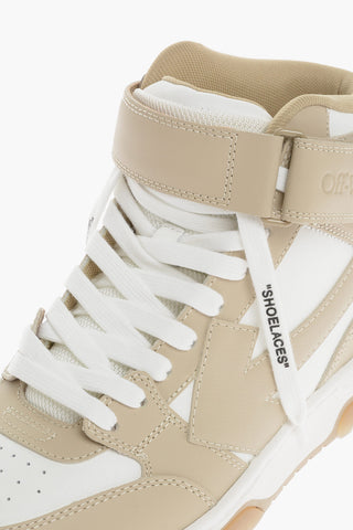 Leather OUT OF OFFICE Mid-Top Sneakers