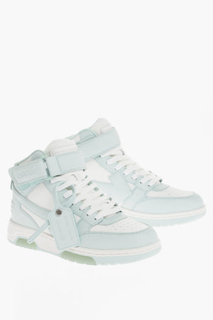 Mid-Top-Sneakers OUT OF OFFICE aus Leder