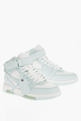 Mid-Top-Sneakers OUT OF OFFICE aus Leder