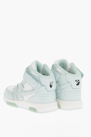 Mid-Top-Sneakers OUT OF OFFICE aus Leder