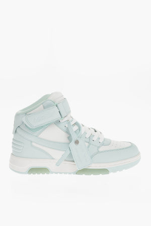 Mid-Top-Sneakers OUT OF OFFICE aus Leder