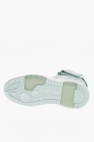 Mid-Top-Sneakers OUT OF OFFICE aus Leder