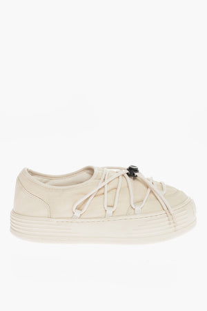 Low-Top Sneakers SNOW Padded with Platform Sole
