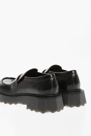 Brushed Leather SPONGE Loafers