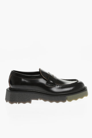 Brushed Leather SPONGE Loafers