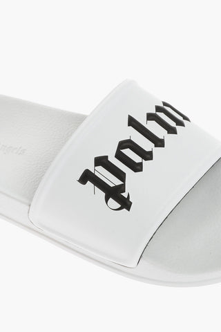 Rubber POOL Slides Logo Print