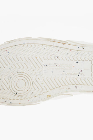 Hammered Leather VULCANIZED High-Top Sneakers
