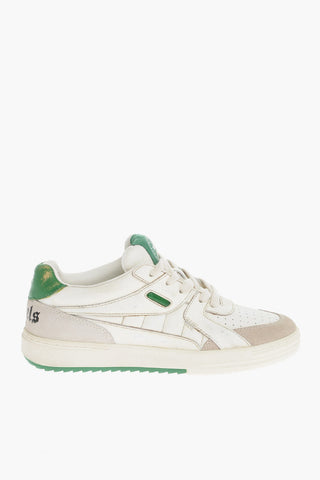 Leather UNIVERSITY Low-Top Sneakers Vintage Effect