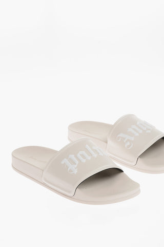 Rubber POOL Slides Embossed Logo