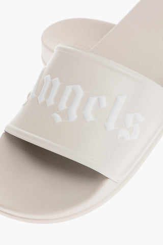 Rubber POOL Slides Embossed Logo