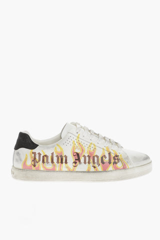 Sneakers Low-Top SPRAYPRINT In Pelle Effetto Vintage