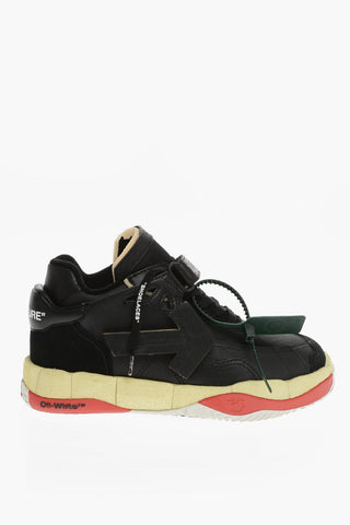 Panelled PUZZLE COUTURE Low-Top Sneakers