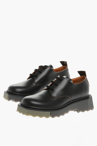 Derby SPONGE In Pelle Spazzolata