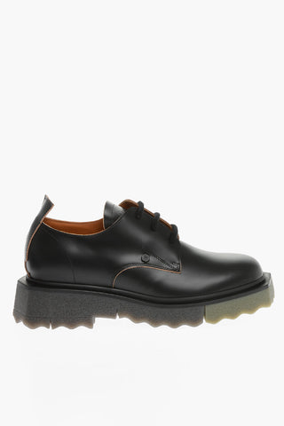 Derby SPONGE In Pelle Spazzolata