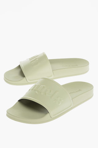 Slides POOL In Gomma Con Logo In Rilievo