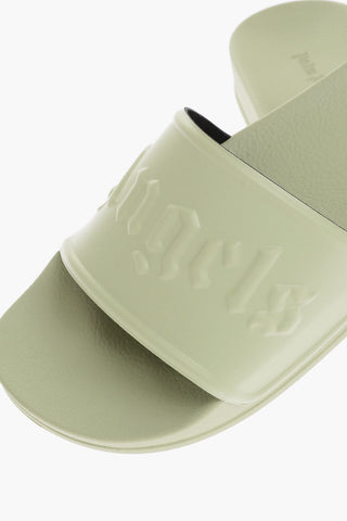 Slides POOL In Gomma Con Logo In Rilievo