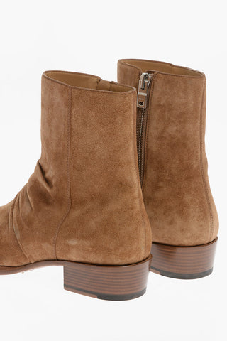 Stivali UPDATED STACK In Pelle Scamosciata 