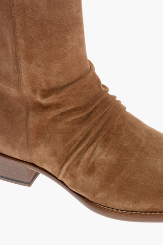 Stivali UPDATED STACK In Pelle Scamosciata 