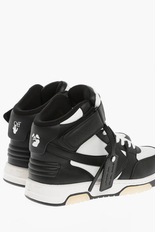 Leather OUT OF OFFICE Mid-Top Sneakers