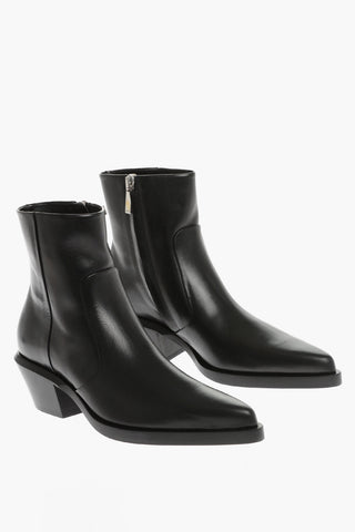 Leather TEXAN Boots Heel 5 cm