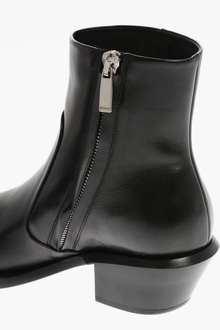 Leather TEXAN Boots Heel 5 cm
