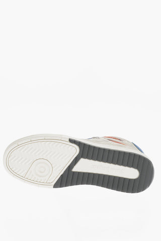 High-Top-Sneaker UNIVERSITY aus Leder im Vintage-Look