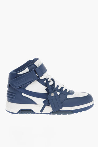 Leather OUT OF OFFICE Mid-Top Sneakers