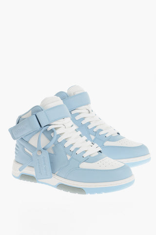 Leather OUT OF OFFICE Mid-Top Sneakers