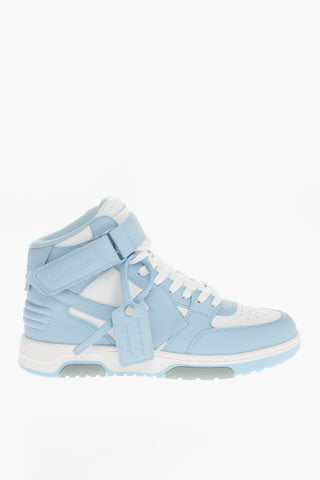 Leather OUT OF OFFICE Mid-Top Sneakers