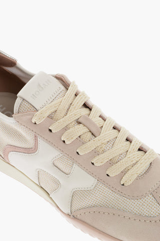 Sneakers Basse OLYMPIA-Z In Lurex e Suede Bicolore