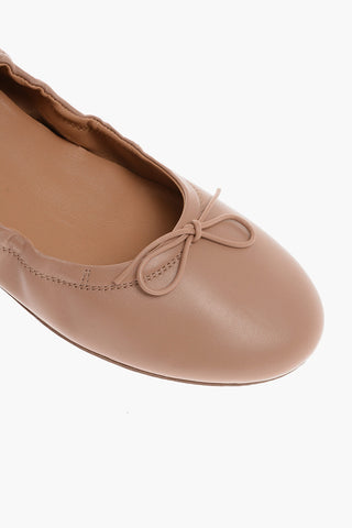Ballerine 76K In Pelle con Gommini sulla Suola