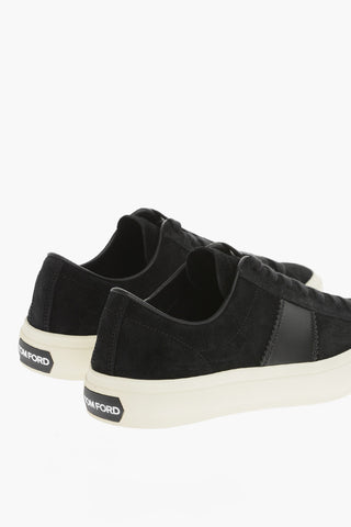 Sneakers Basse in Camoscio