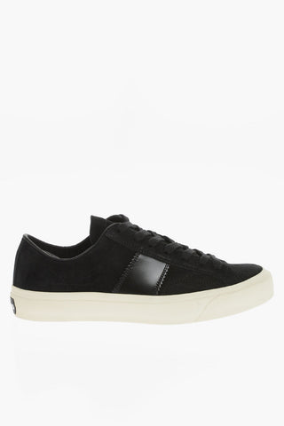 Sneakers Basse in Camoscio