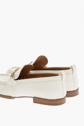 Leather 19K Bit Lofars with Golden Logo