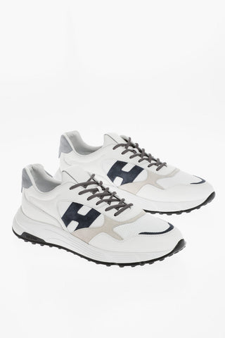 Mesh and Suede HYPERLIGHT Low-Top Sneakers