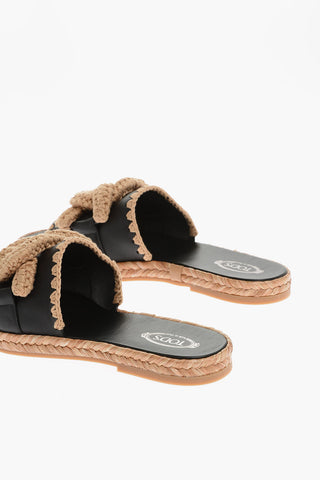 Leather 17K Sandals with Braided Detail