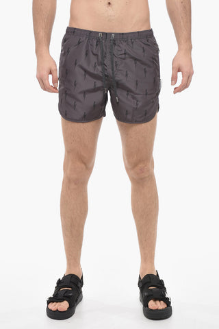 Slim Fit THUNDERBOLT Swim Shorts