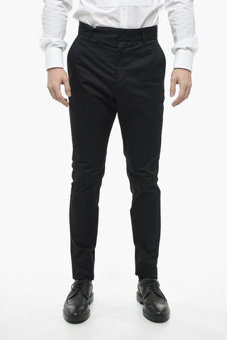 SS 1992 High-waisted Pants with Logo Patch