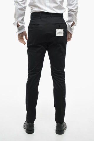 SS 1992 High-waisted Pants with Logo Patch