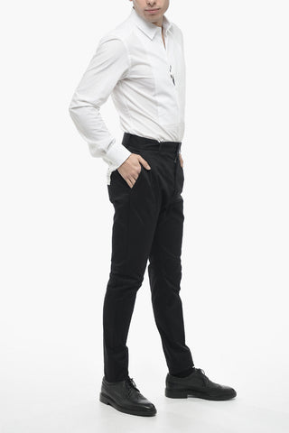 SS 1992 High-waisted Pants with Logo Patch