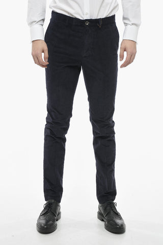 4 Pocket Corduroy Pants with Belt Loops